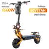 YUME X11 + Elektriroller 2*3000W Kahemootoriline 60V27Ah/30Ah Aku 90KM Maksimaalne L&auml;bis&otilde;it Maksimaalne Kiirus 95 km/h YUME X11+ 6000W60V27Ah-BK-YY