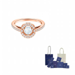 Swarovski Sparkling Dance S&otilde;rmused Naistele 55-Original Brand Box And Bag