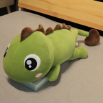 60 cm pikad dinosauruse pl&uuml;&uuml;sis m&auml;nguasjad armsad pehmed anime-loomadinosauruste t&auml;idisega kawaii ruumikaunistusega nukupadja m&auml;nguasi lastele, t&uuml;drukutele kingitused 60cm
