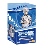 Ehtne BLUE LOCK T&auml;ht toorkivi Kogutavad kaardid Kotist v&auml;ljas Anime tegelase kogumiskaart Laste m&auml;nguasjad kingitused gray