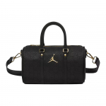 Jordan Monogram S&uuml;nteetilisest Nahast K&auml;ekott Unisex Must/Kuldne IQ3204-010