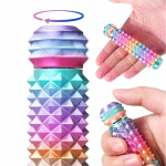 Valu stimuleeriv Fidget stressi leevendamiseks 3D-prinditud p&ouml;&ouml;rlev okkaline haaratav Fidget sensoorne m&auml;nguasi stressi jaoks Lauale Kontorisse