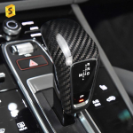 Ehtne s&uuml;sinikkiust auto siseviimistluse tarvikud K&auml;igukangi kate Porsche Cayenne 2019+ jaoks must