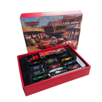 12 tk/komplekt Pixar Cars v&auml;lk McQueen Jackson Storm Mater PVC mudel tagasit&otilde;mmatav auto m&auml;nguasi lastele s&uuml;nnip&auml;evakingituse komplekt
