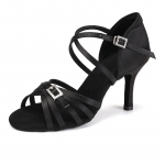 Naiste tantsusaali Latin Tango jalatsid Salsa K&otilde;rge kontsaga 8,5 cm 34