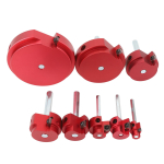 Torupuur Proffessionaalne Standard PVC Torupuur Toruliitmiku Puurikomplekt PVC Torude Vee- ja &Auml;ravoolutorudele 7 tk