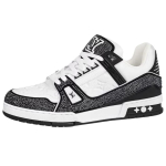 LOUIS VUITTON Lv Treeneri tossud 'Must Valge Kivid' 1ABM04 41