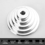16-20mm puuripressi mootori rihmaratas, valatud alumiinium, 5-sooneline A-t&uuml;&uuml;pi V-rihma ajamiga rihmaratas