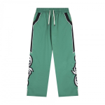GodSpeed Streetwear Hip Hop Meeste Graafilise Prindiga Pingutusn&ouml;&ouml;riga Joggingsp&uuml;ksid Vabaaja Sirge L&otilde;ikega Small black