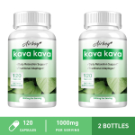 Airboy - Kava Kava 1000mg Toidulisandi Kapslid - Meeleolu Tervis 120*2