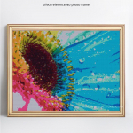 Teemantmaal p&auml;rast vihma Teemantristpistega kivikivid T&auml;ielik &uuml;mmargune Scenic Decor Avaleht 20X30CM