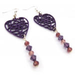 NOA [J4170] &ndash; lillad  Love  disaink&otilde;rvar&otilde;ngad lilla