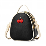 SCIONE v&auml;ike kott Naiste k&auml;ekott Wild K&auml;ekott &Otilde;lakott Armas &uuml;li&otilde;pilaste kirsikott 18cm*10cm*27cm must