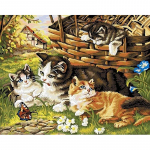 5D Teemanttikandid Kodukaunistused Scenery Maalimine T&auml;isringi puur ristpistes 20X30CM