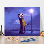 DIY v&auml;rvid numbrite j&auml;rgi &otilde;limaali komplekt L&otilde;uend DIY &otilde;limaal numbrite j&auml;rgi Seinakunsti kaunistused kodukinki kunstiks ja hobideks 40x50cm no frame