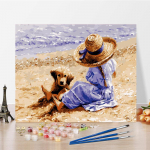 DIY v&auml;rvid numbrite j&auml;rgi &otilde;limaali komplekt L&otilde;uend DIY &otilde;limaal numbrite j&auml;rgi Seinakunsti kaunistused kodukinki kunstiks ja hobideks 40x50cm no frame