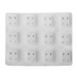 12 paari k&otilde;rvatorkimisp&uuml;stoli k&otilde;rvar&otilde;nga &uuml;hekordselt kasutatav komplekt h&uuml;poallergeenne k&otilde;rvaklapp