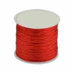 1 rull 45M x 0,8mm nailonist Hiina s&otilde;lmn&ouml;&ouml;r makramee kaelakee jaoks. K&auml;ev&otilde;ru punutud n&ouml;&ouml;rist tutid helmestega keermega string siiditraat