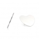 Multifunktsionaalne meigipaleti segamine roostevabast terasest v&auml;rvipaleti kandiku segamisvarda spaatlikomplekt ilu jaoks D