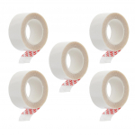 2x kahepoolne teibirull juuksepikenduste jaoks Juuste tukk naha kude 300 cm 5 Roll