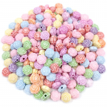 20/40/80 tk moodne isetegemise n&auml;put&ouml;&ouml; leiud Lillekommide liblikahelmeste segamine k&auml;ev&otilde;ru kaelakee k&otilde;rvar&otilde;nga valmistamiseks Style 2*40Pcs