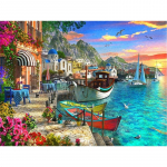 Isetegija mosaiik &uuml;mmargune teemanttikandid linna maastik T&auml;ielik 5d &uuml;mmargune teemantmaali komplekt Hobid Kodukaunistus Full Round 20x30CM