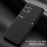 Oppo Reno7 telefoni&uuml;mbrise jaoks magnetiline p&otilde;rutuskindel 360 t&auml;iskaitsega tagakaas Oppo Reno 7 4G &uuml;mbrise skin touch coque jaoks For Oppo Reno7 4G must