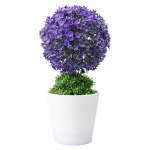 Plastikust imitatsiooniga bonsai energeetiline mood kunstlik minipuupott