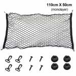 Pagasipagas nailon elastne v&otilde;rk auto pagasiruumi hoiuruum V&otilde;rkott Panipaik Korrastamine Mitu rippuvat v&otilde;rgud Tasku auto pagasiruumi korraldaja 110x50CM Monolayer