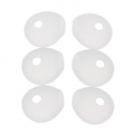 6 tk silikoonist k&otilde;rvasisene Bluetooth-&uuml;hilduv k&otilde;rvaklappide &uuml;mbris Huawei AM116 AM115 jaoks, katab k&otilde;rvaklapid, padjad, k&otilde;rvaklapid, k&otilde;rvaklapid, k&otilde;rvaklapid