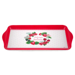 Les Tr&eacute;sors De Lily [R6531] - Melamiinist koogialus  Fruits Rouges et Gourmandises  punane valge - 30x15 cm punane