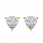 925 Sterling Silver 3ex 4ct Vvs1 s&uuml;nteetilisest moissanite kalliskivist pulmak&otilde;rvar&otilde;ngad naistele kingitus 2CTx2PCS