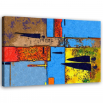 Feeby l&otilde;uenditr&uuml;kk, perversne maastik 60x40 sinine