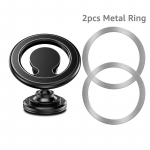 Auto magnetiline telefonihoidik Magsafe Ring Case Armatuurlaud &otilde;hu v&auml;ljalaskeava kinnitus 360 kraadi p&ouml;&ouml;ratav iPhone'i Samsungi autotarvikutele
