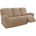 Velvet lamamistooli kate elutuppa Lamamistooli kate Diivani kate Lamamistooli katted 1 / 2 / 3 / 4 istme diivani kate 1 Seat(22-33inch)