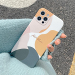 Art Abstract Geometry Ins Style telefoni&uuml;mbris iPhone'ile 12 13 11 Pro Max Xr Xs Max X 7 8 Plus Se 2 12pro 11 14 Pro Graffiti Cover For iPhone SE2020