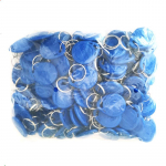 100 tk/partii Rfid Tag 125 khz Ic juurdep&auml;&auml;sukaart sinine