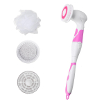 MOONN 4 IN 1 vahetatav elektriline mullihari, pika varrega elektriline vannihari 39cm hall v&auml;rv