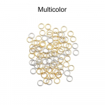 50-200 tk/partii 3-10 mm h&uuml;pper&otilde;ngad poolitatud r&otilde;ngad pistikud isetehtud ehete jaoks Tarvikute otsimine tarvikud 3mm x 200Pcs