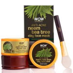 Wow Skin Science Aknevastane Neem & Tea Tree Clay n&auml;omask, 200ml
