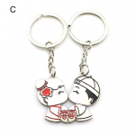 3D-efektide austajatele m&otilde;eldud multifilmide kaunistamine, pulmade kingitus, v&otilde;tmehoidja paar C