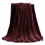 Korallfliisist tekid Super pehmed Shaggy universaalsed &uuml;hev&auml;rvilised fliistekid diivanile 50x70cm veinipunane v&auml;rv