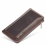 Baellerry meeste telefonikotid Moodne pikk rahakott Nahast &auml;ridisain kaardihoidja rahakotid GZW 21cm*11.5cm*3cm sinine