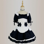 Jaapani animet&uuml;druku Halloweeni neiu cosplay kost&uuml;&uuml;m, naiste armas Lolita karnevali kassi rollim&auml;ng animaetenduse riietus S