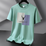 Antlers meeste mood l&uuml;hikeste varrukatega T-s&auml;rk Pure Cotton Tee S-6XL S heleroheline v&auml;rv