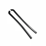 S&uuml;sinikkiust tahavaatepeegli kaane Kokkup&otilde;rkevastane riba Trimmikleebised Auto stiil BMW F15 F16 F25 F26 X3 X4 X5 X6 jaoks Style B black