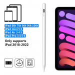 Apple Pencili jaoks peopesa tagasil&uuml;kkamise pliiats iPadi tarvikute jaoks 2022 2021 2019 2018 Air 5 Mini Pro v&auml;rviline puutepliiats iPadi pliiatsi jaoks valge