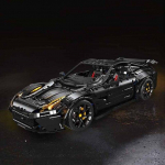 Tehniline F12 must Super Car Sport Racing mudel Ehitusklotsid komplekt Champion Speed ​​Montaažiklotsid Moc Harivad laste m&auml;nguasjad