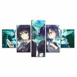 Hang Pilt HD Anime plakat Sein Mood, 5 komplekt Anime T&uuml;drukute M&auml;ng L&otilde;uendimaal Tr&uuml;kitud Kodukaunistus Taust Kunst raamitud Ilma raamita 20x35cm*2 20x45cm*2 20x55cm*1