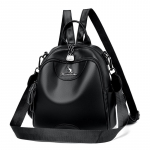 Naiste seljakott, suure mahutavusega pehmest nahast &otilde;pilase seljakott v&auml;listingimustes reisimiseks burgundiapunane